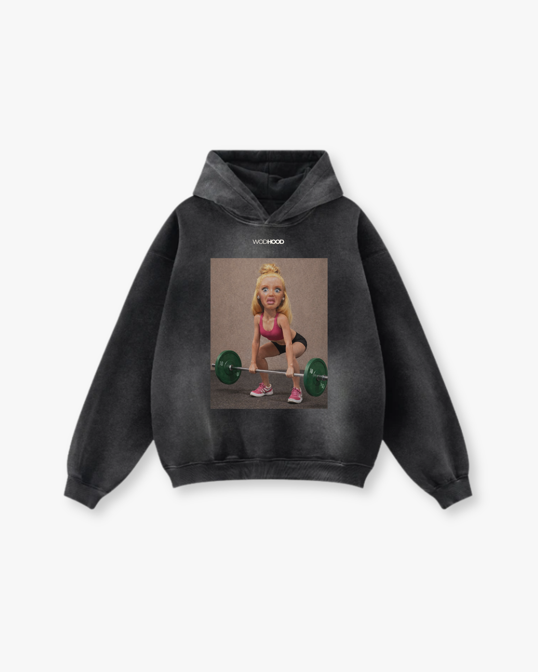 ZAMÓW PRZEDSPRZEDAŻ - BLUZA Z KAPTUREM OD GRUBY DO SUFITU, OVERSIZE