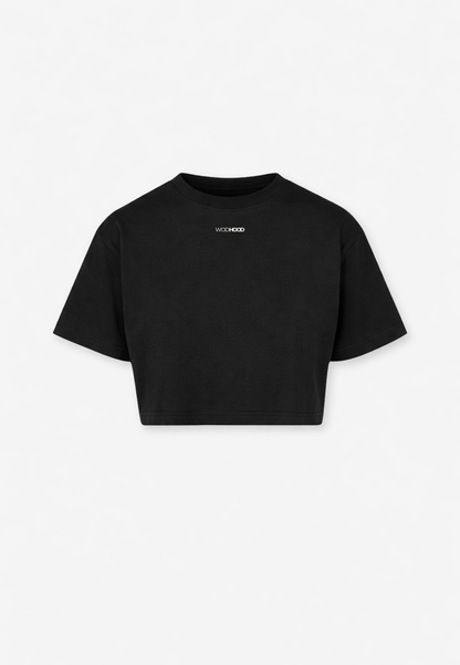 LIMITED DROP - DISCIPLINE OVERSIZED CROP TOP