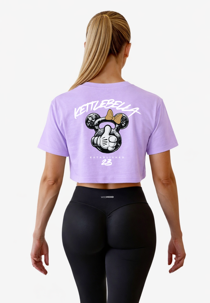 KETTLEBELLA23 Top court oversize violet