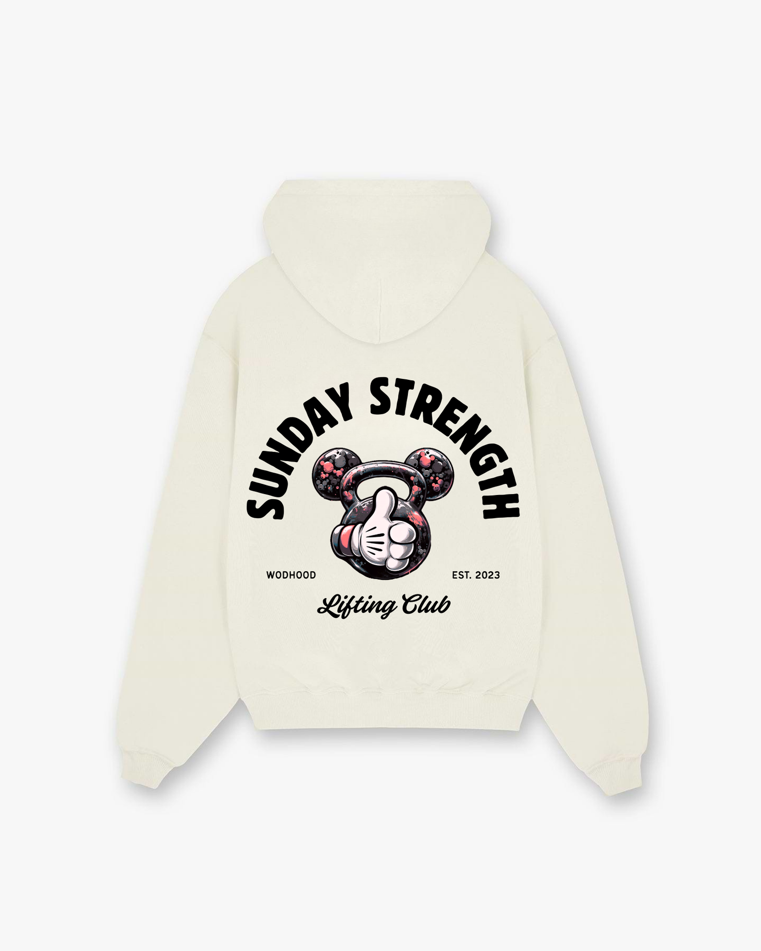 PRÉCOMMANDE - SWEAT À CAPUCHE SURDIMENSIONNÉ LIFTING CLUB