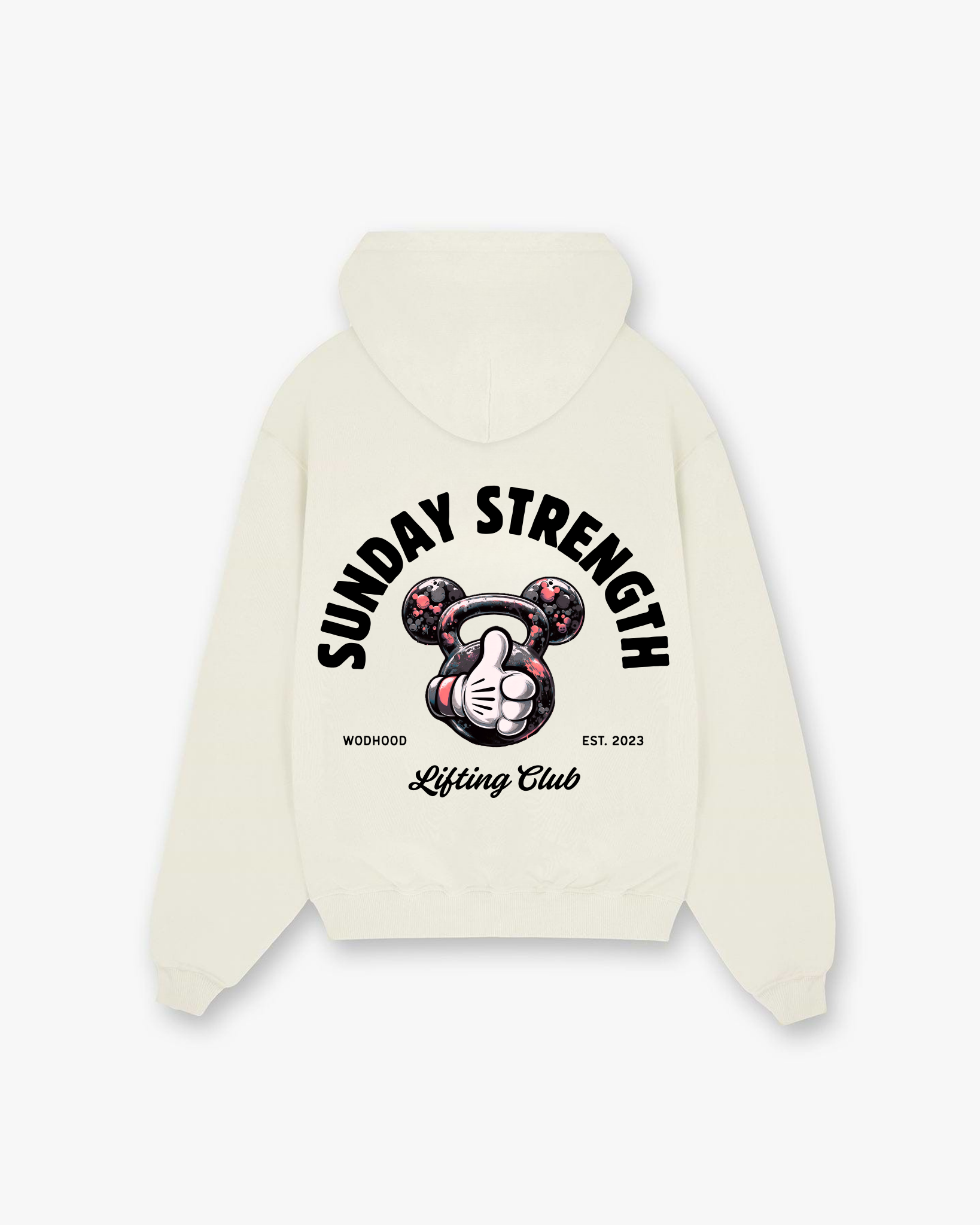 PRÉCOMMANDE - SWEAT À CAPUCHE SURDIMENSIONNÉ LIFTING CLUB