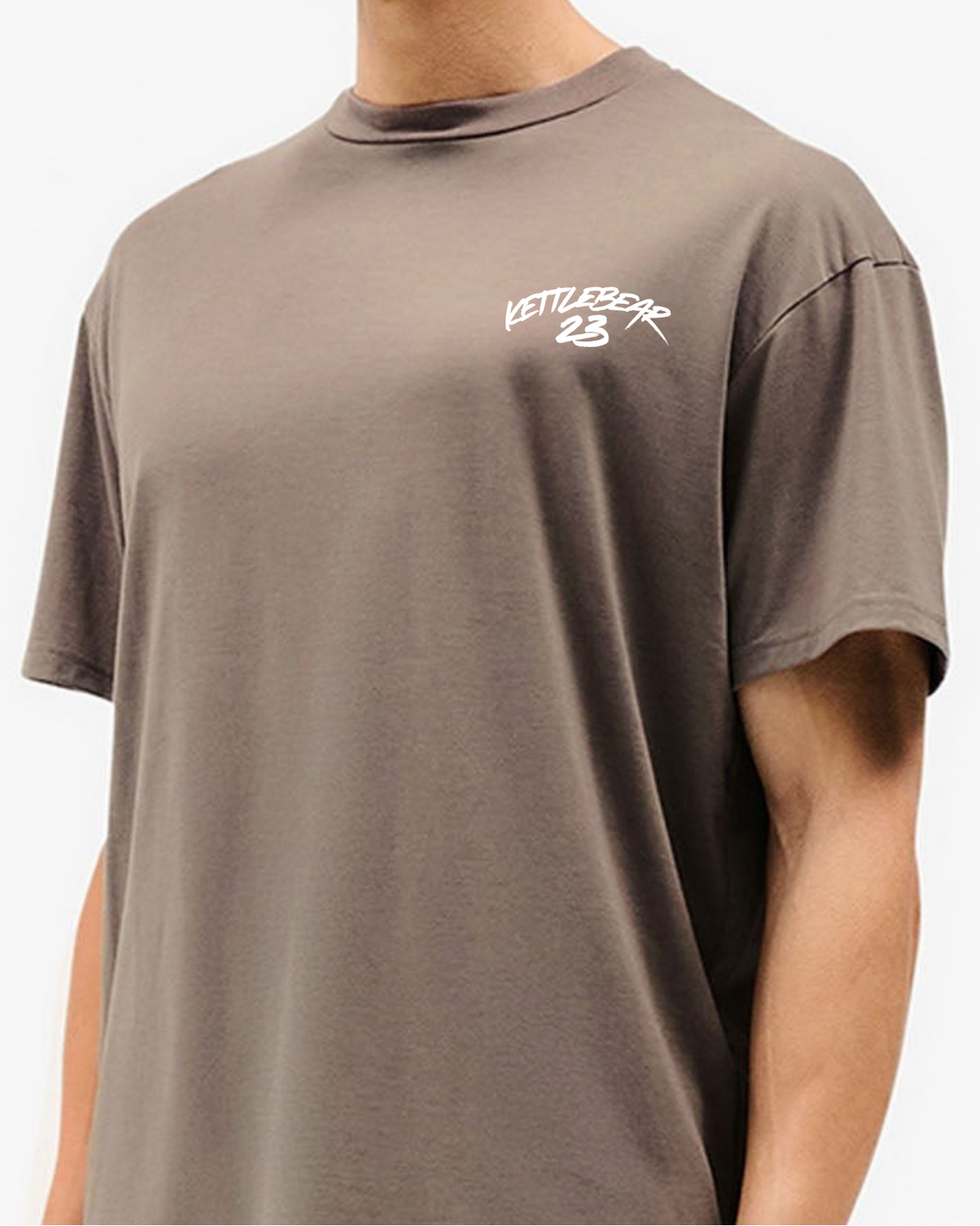 KETTLEBEAR23 B/W Unisex Oversized Shirt