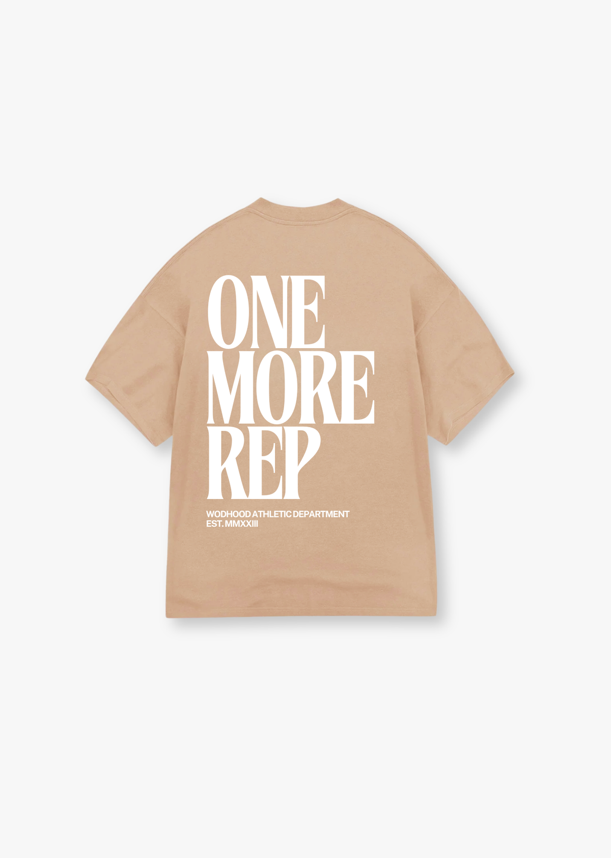 ONE MORE REP OVERSIZED SHIRT