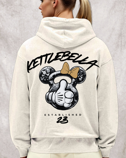 KETTLEBELLA23 Oversized Hoodie White Sand