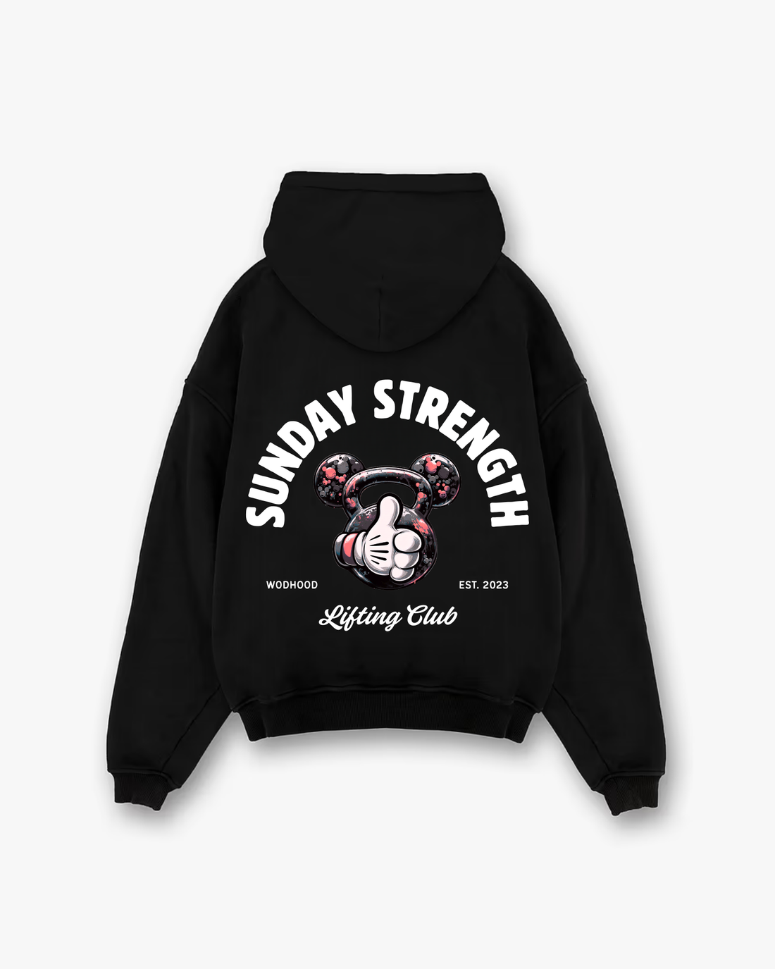 PRÉCOMMANDE - SWEAT À CAPUCHE SURDIMENSIONNÉ LIFTING CLUB