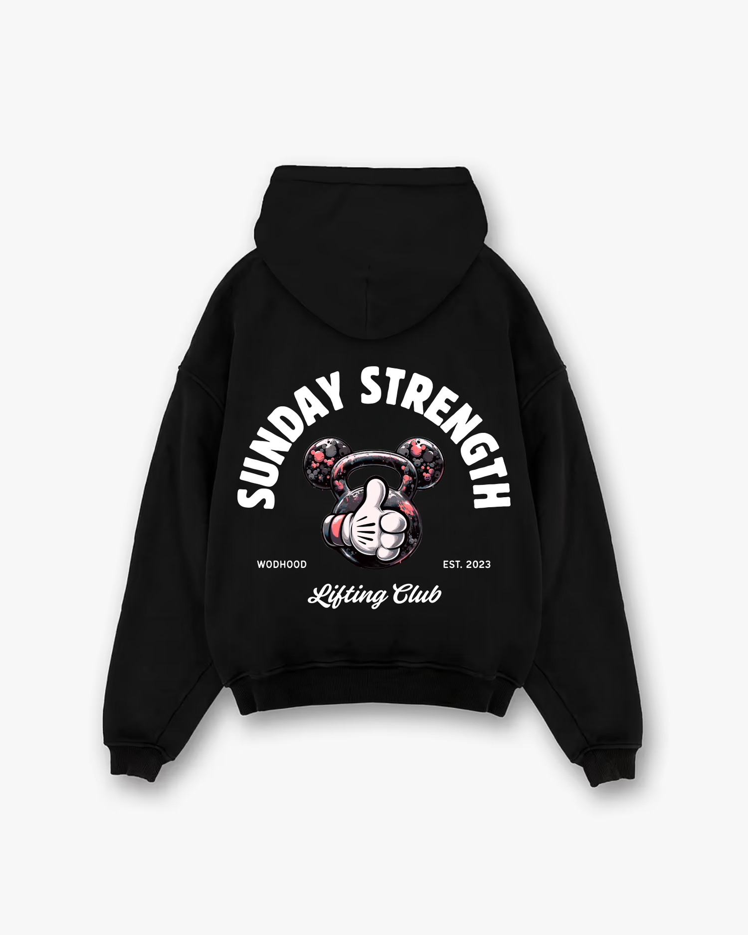 PRÉCOMMANDE - SWEAT À CAPUCHE SURDIMENSIONNÉ LIFTING CLUB