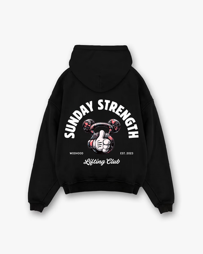 PRÉCOMMANDE - SWEAT À CAPUCHE SURDIMENSIONNÉ LIFTING CLUB