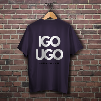 Wodhood I GO YOU GO Oversized Shirt