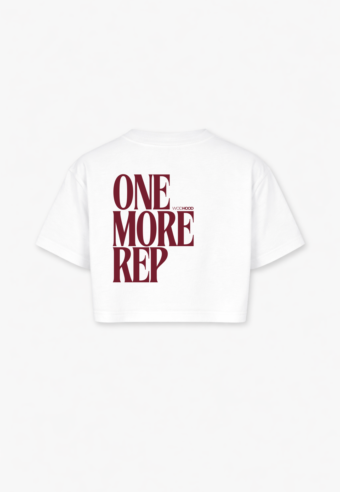 PRE - ORDER - ONE MORE REP OVERSIZED CROP TOP