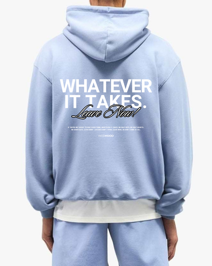 PRÉCOMMANDE - SWEAT À CAPUCHE SURDIMENSIONNÉ WHATEVER