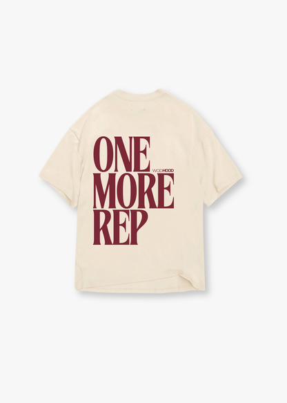 LIMITED DROP - ONE MORE REP x OVERSIZED SHIRT