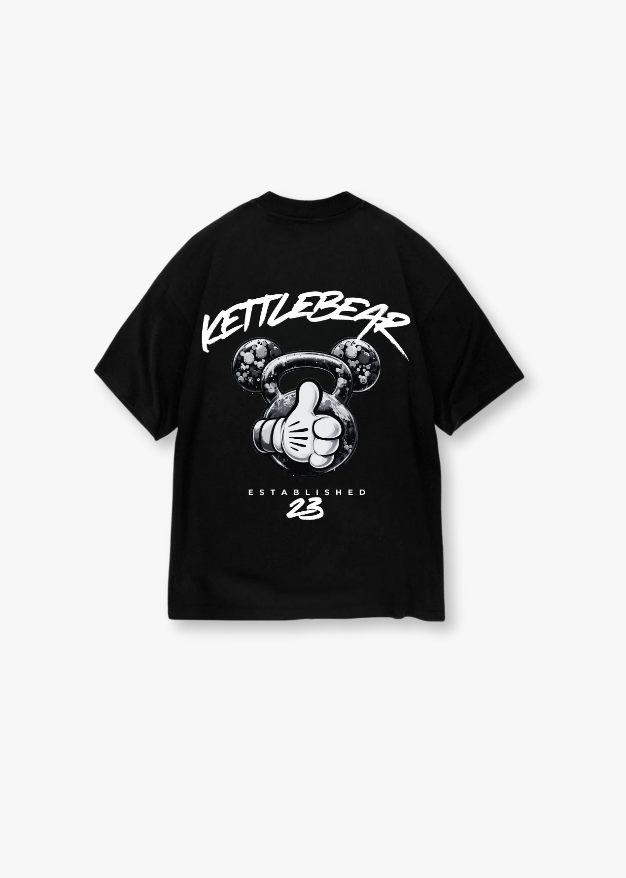 PRE - ORDER - KETTLEBEAR23 B/W OVERSIZED SHIRT