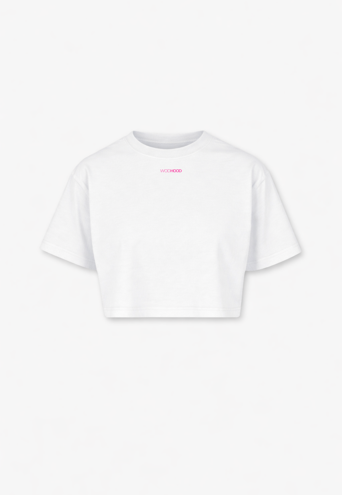 LIMITED DROP - HVY SHT PINK OVERSIZED CROP TOP