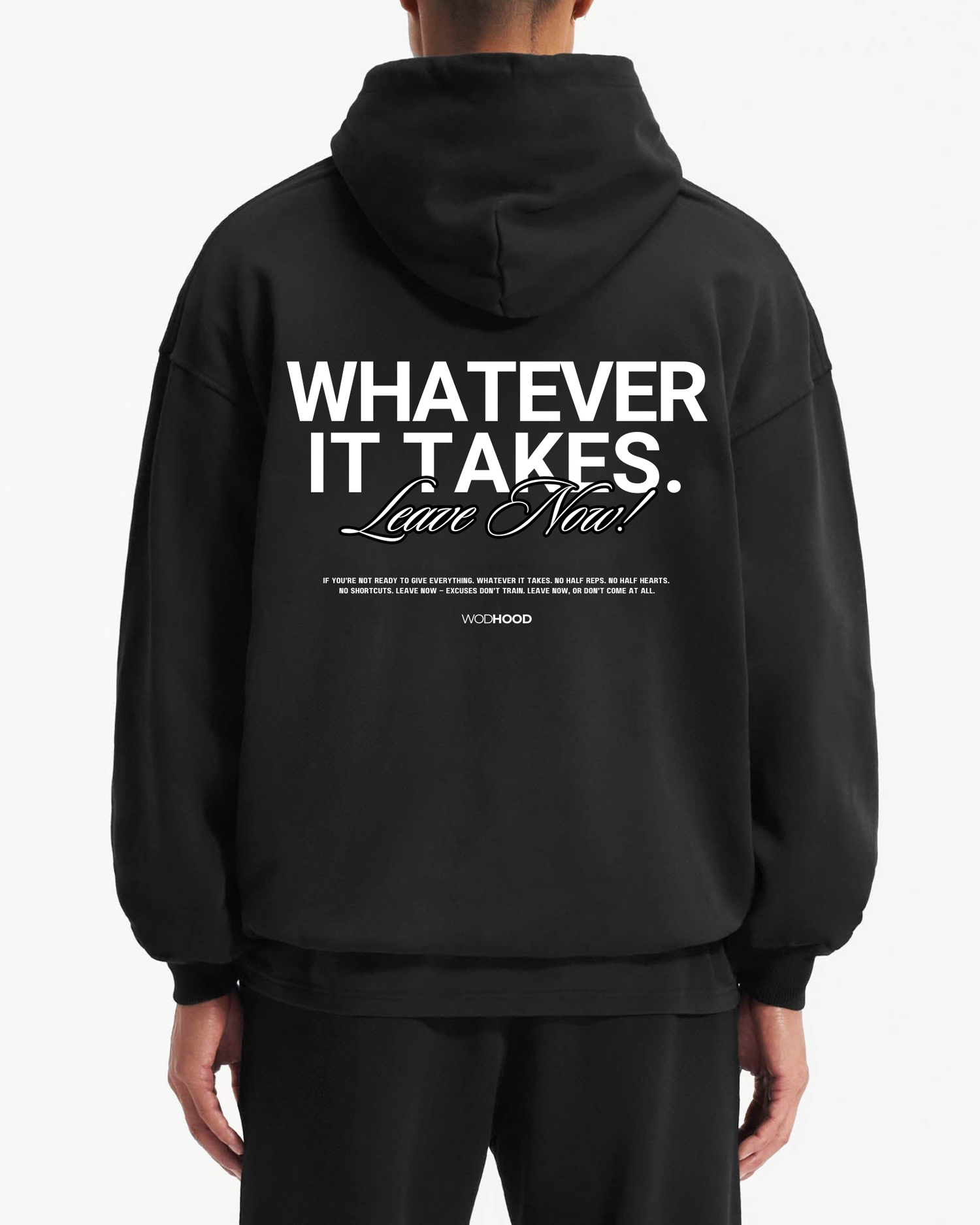 PRÉCOMMANDE - SWEAT À CAPUCHE SURDIMENSIONNÉ WHATEVER