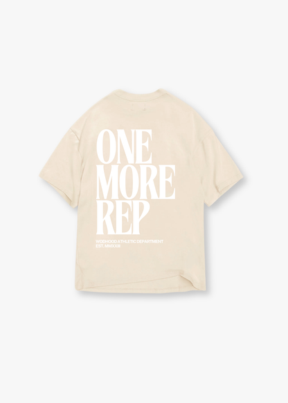 ONE MORE REP OVERSIZED SHIRT