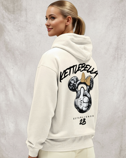 KETTLEBELLA23 Oversized Hoodie White Sand