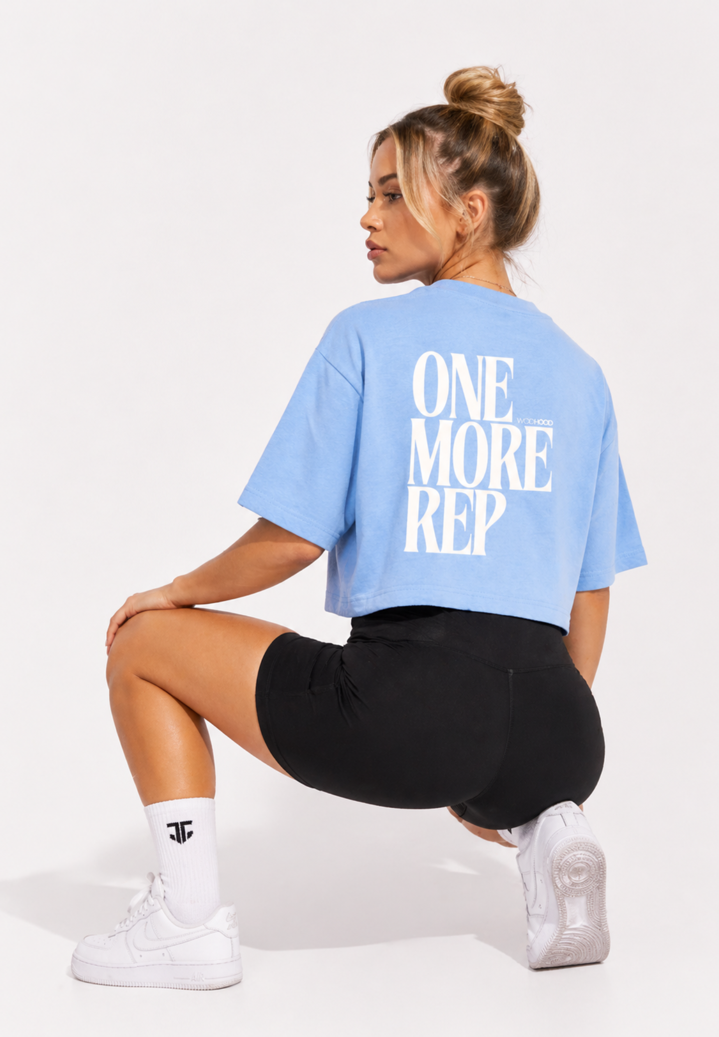 LIMITED DROP - ONE MORE REP OVERSIZED CROP TOP