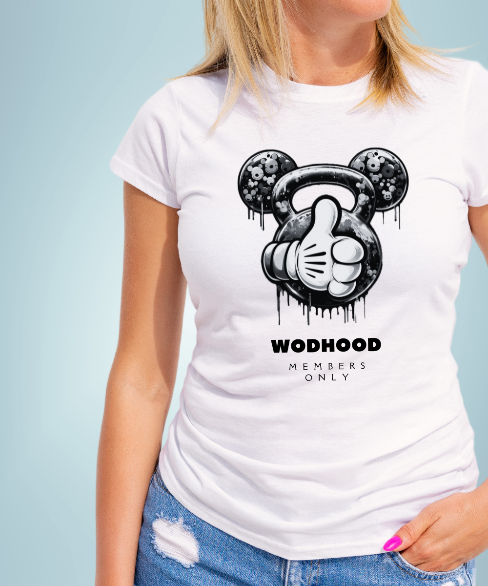 Wodhood KETTLEBEAR B/W Shirt