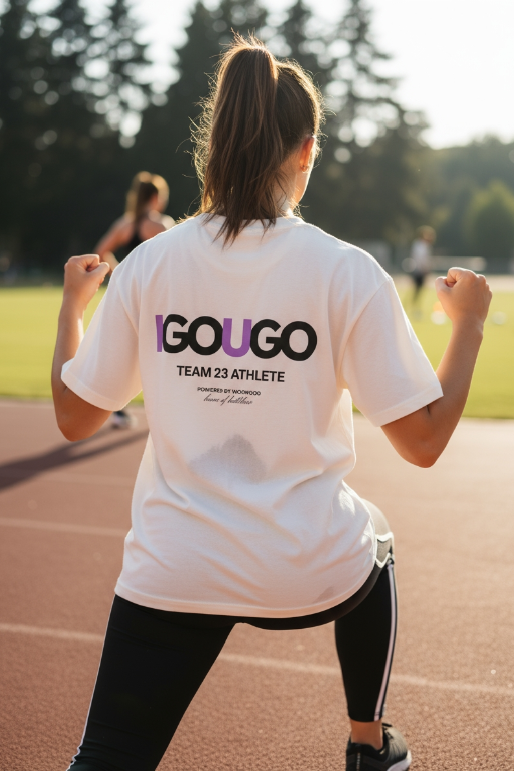 TEAM23 x I GO U GO Unisex Oversized Shirt