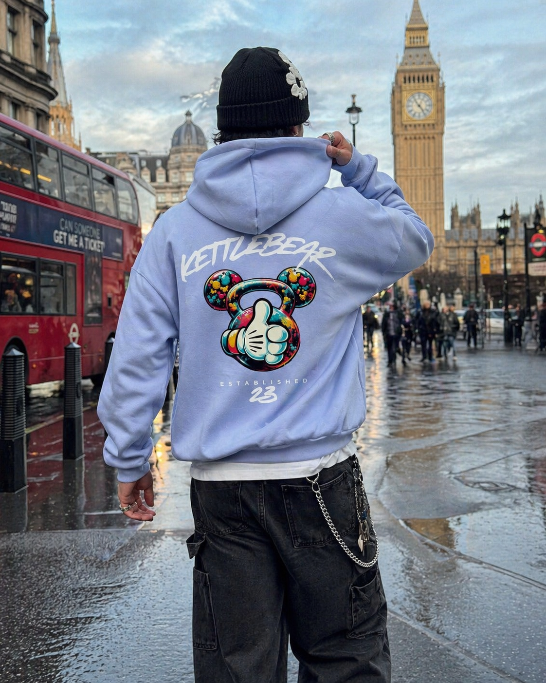 PRE-ORDER - KETTLEBEAR23 OVERSIZED HOODIE