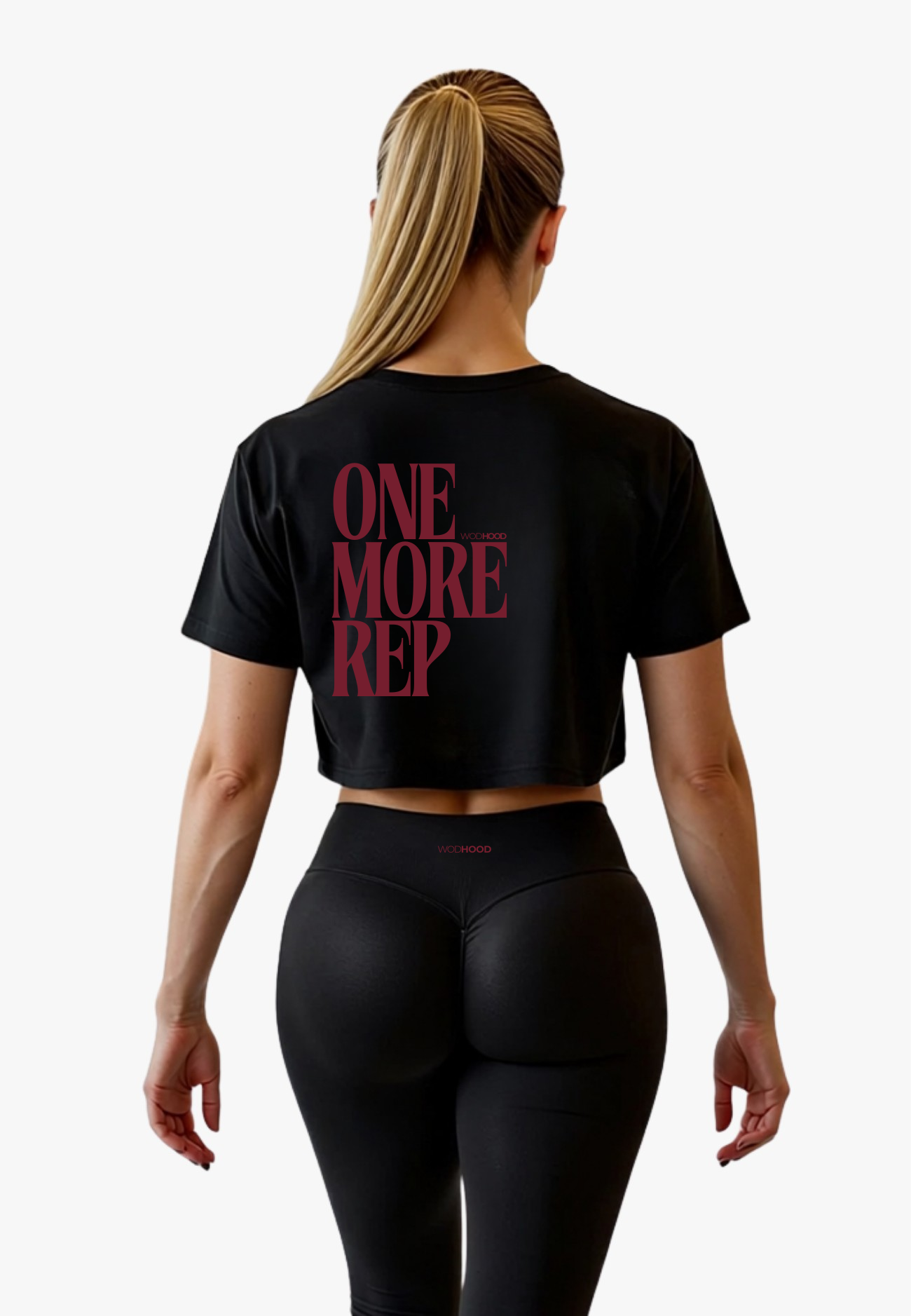PRE - ORDER - ONE MORE REP OVERSIZED CROP TOP