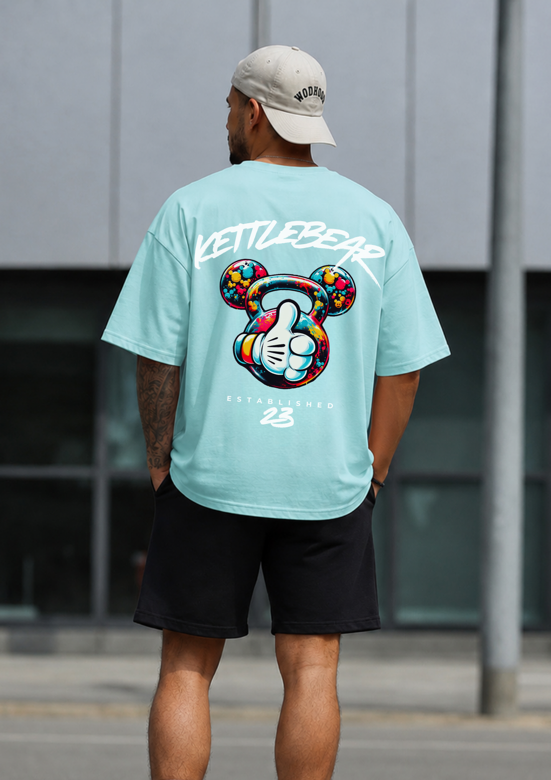LIMITED DROP - KETTLEBEAR23  OVERSIZED SHIRT