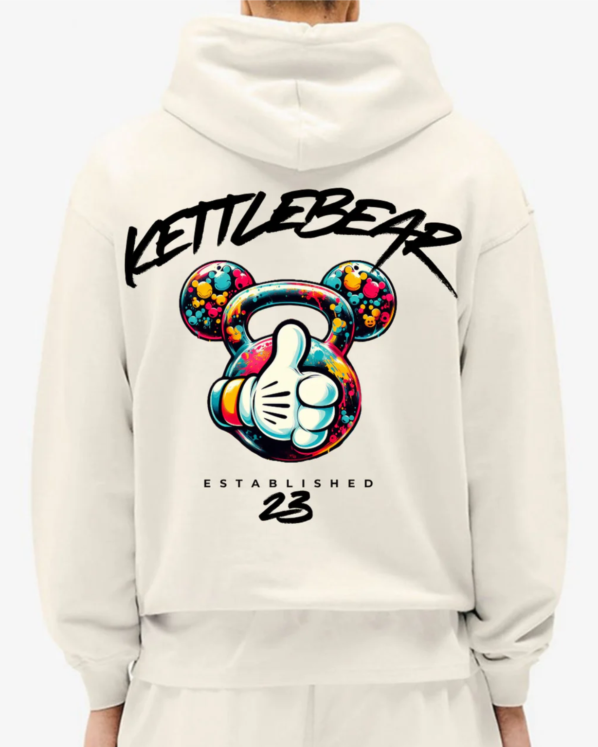 PRÉCOMMANDE - SWEAT À CAPUCHE SURDIMENSIONNÉ KETTLEBEAR23