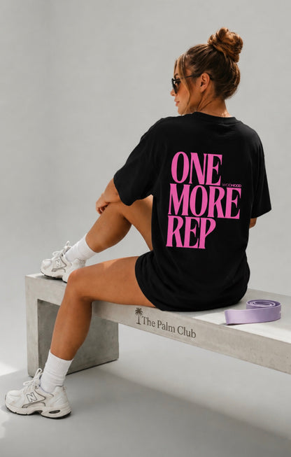 LIMITED DROP - ONE MORE REP OVERSIZED SHIRT