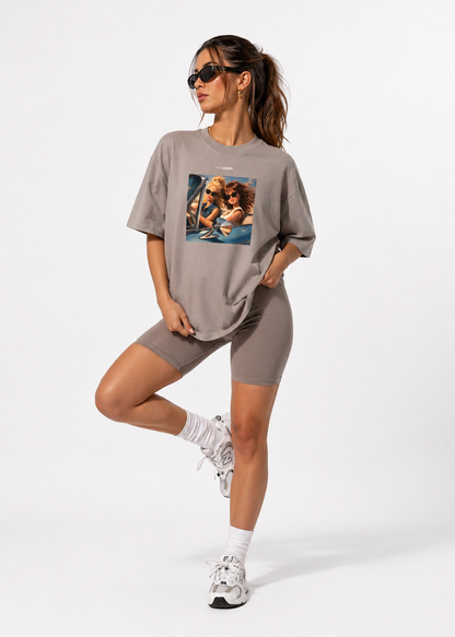 PRE-ORDER - FRAN &amp; DIANE OVERSIZED SHIRT