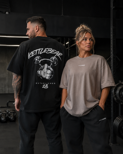 LIMITED DROP - KETTLEBEAR23 B/W OVERSIZED SHIRT