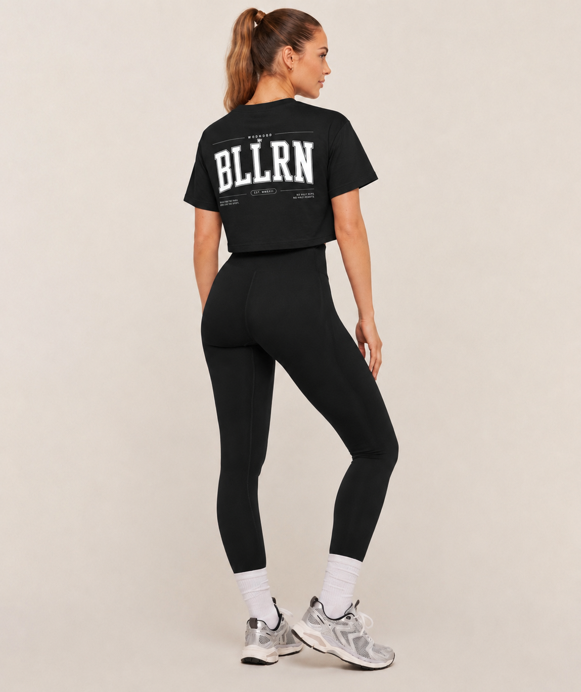 LIMITED DROP - BLLRN OVERSIZED CROP TOP