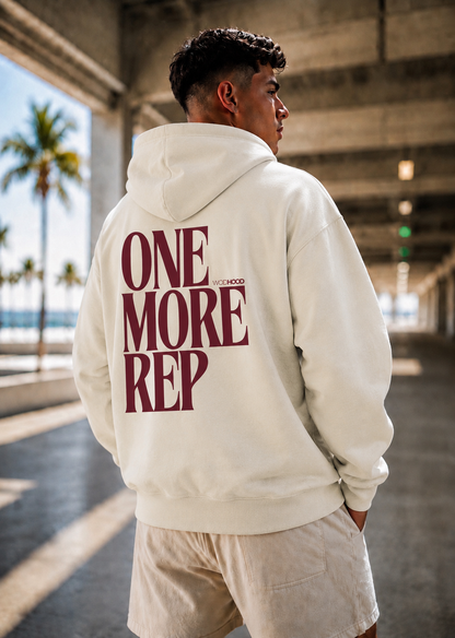 LIMITED DROP - ONE MORE REP OVERSIZED HOODIE