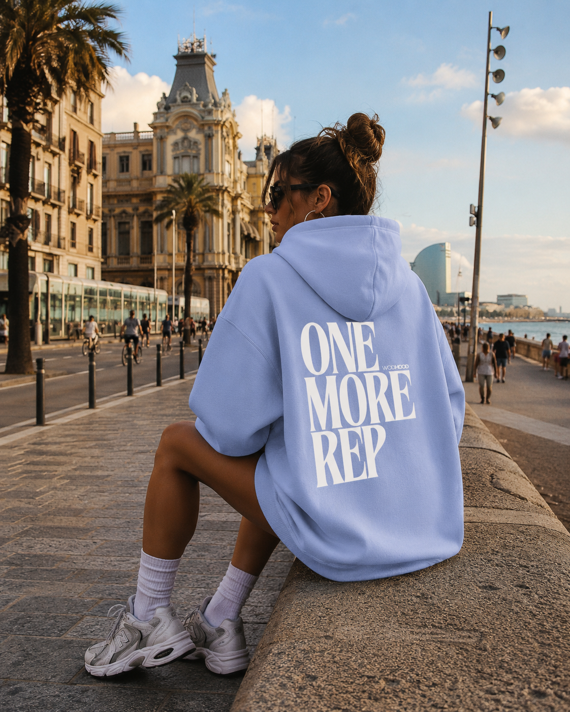 LIMITED DROP - ONE MORE REP OVERSIZED HOODIE
