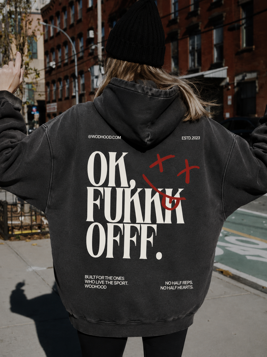 LIMITED DROP - FUKKK OFFF OVERSIZED HOODIE