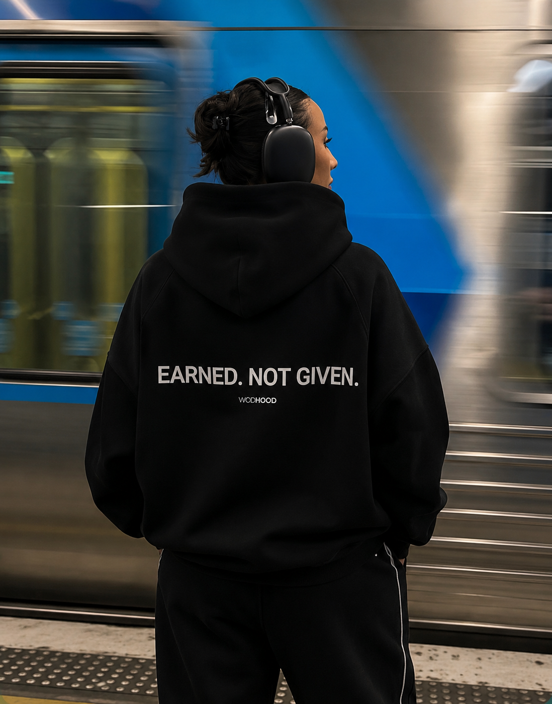 LIMITED DROP - EARNED OVERSIZED HOODIE