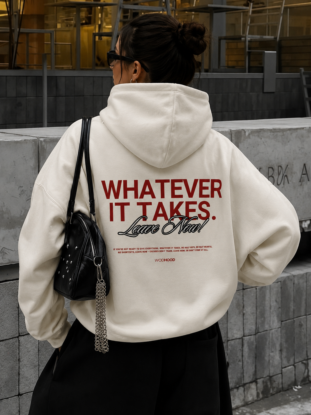 LIMITED DROP - LEAVE NOW OVERSIZED HOODIE