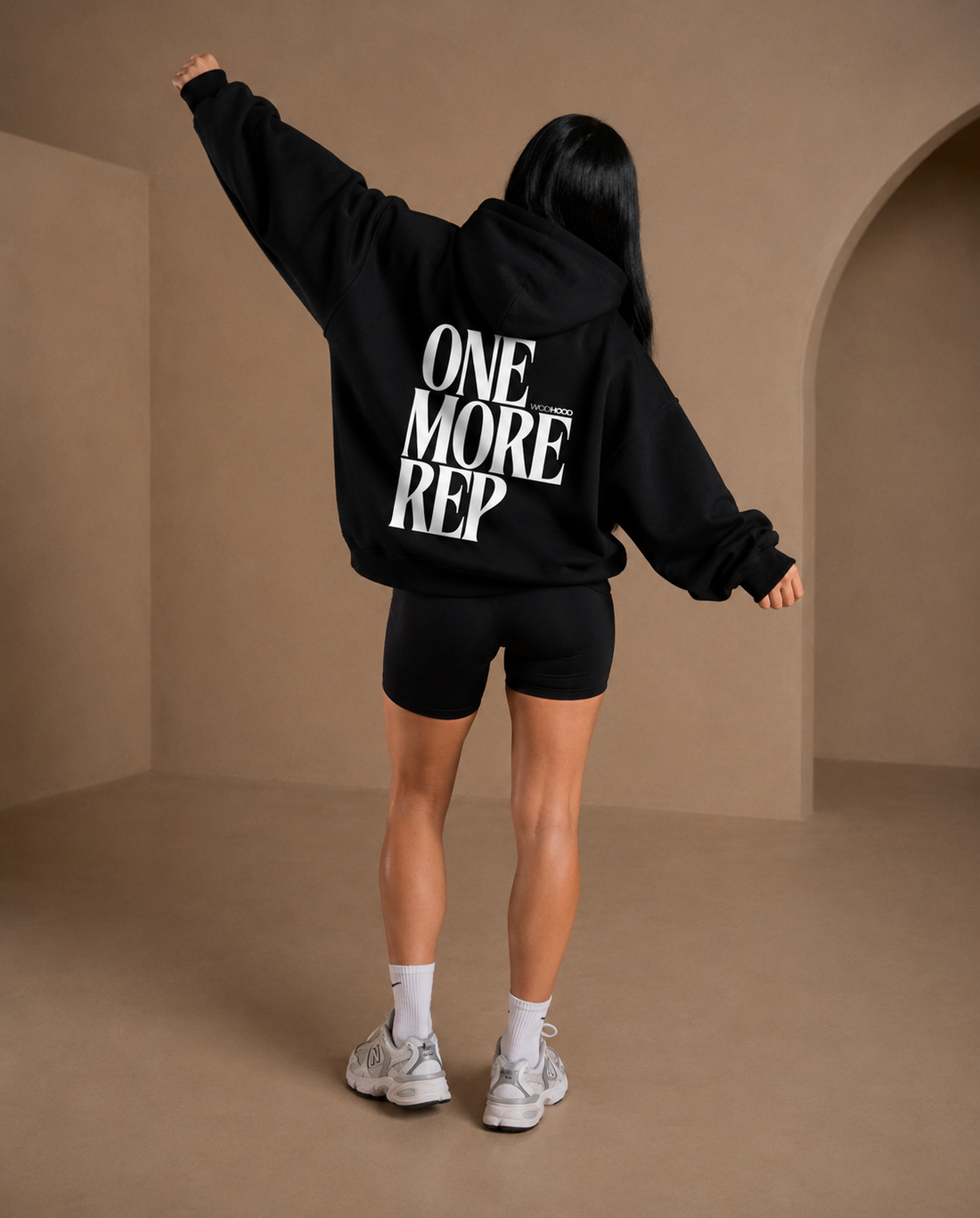 LIMITED DROP - ONE MORE REP OVERSIZED HOODIE