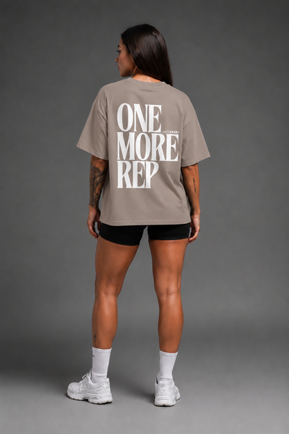 ONE MORE REP OVERSIZED SHIRT