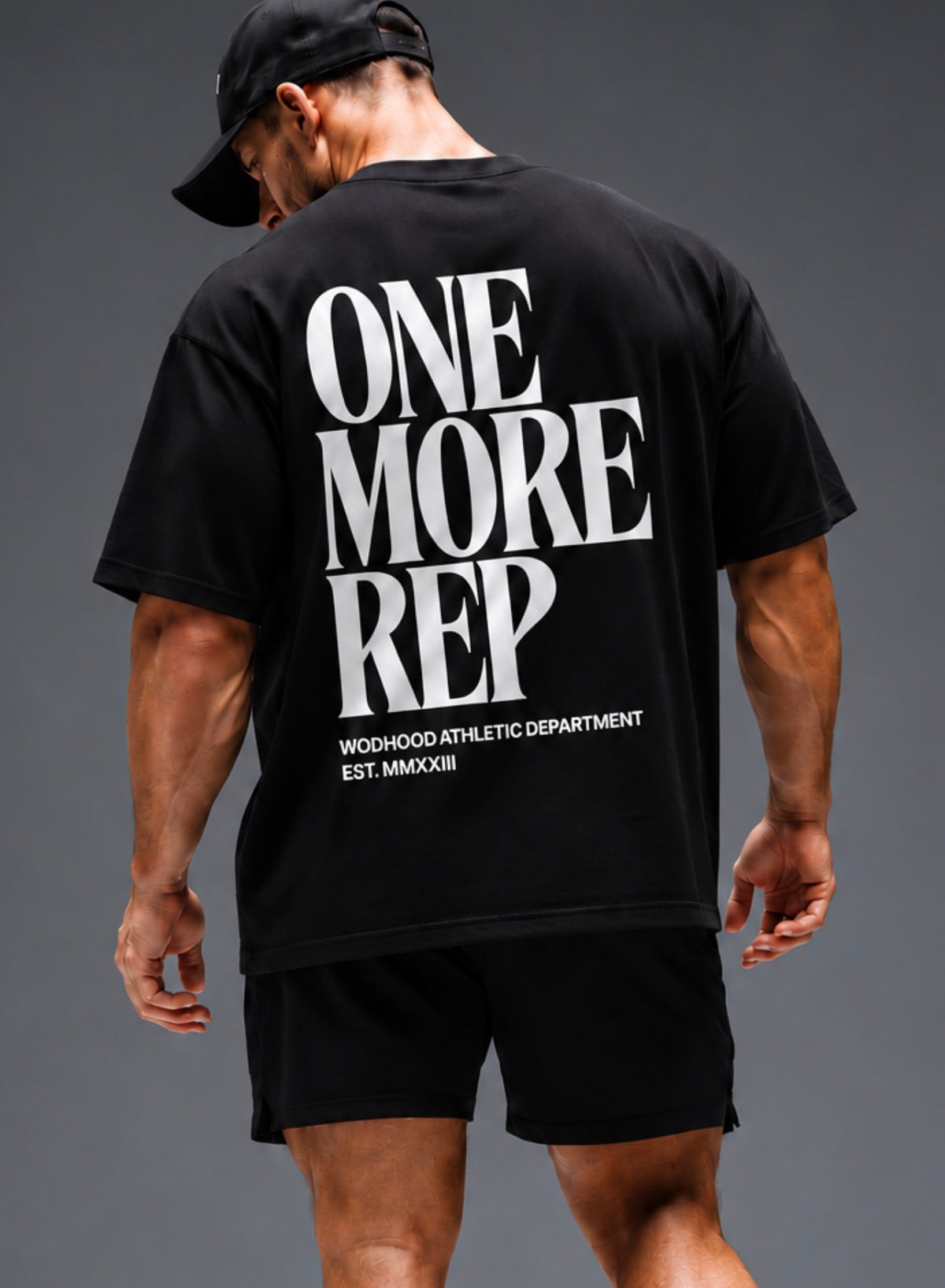ONE MORE REP OVERSIZED SHIRT