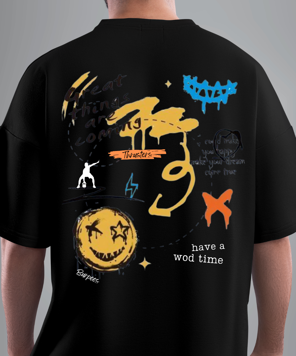 Wodhood WOD TIME Oversized Shirt