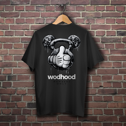 Wodhood KETTLEBEAR B/W Oversized Shirt