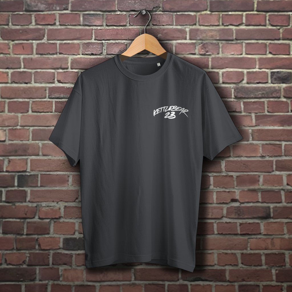 KETTLEBEAR23 B/W Unisex Oversized Shirt