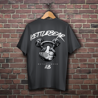 KETTLEBEAR23 B/W Unisex Oversized Shirt