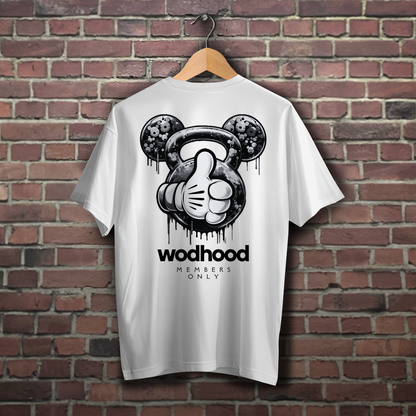 Wodhood KETTLEBEAR B/W Oversized Shirt