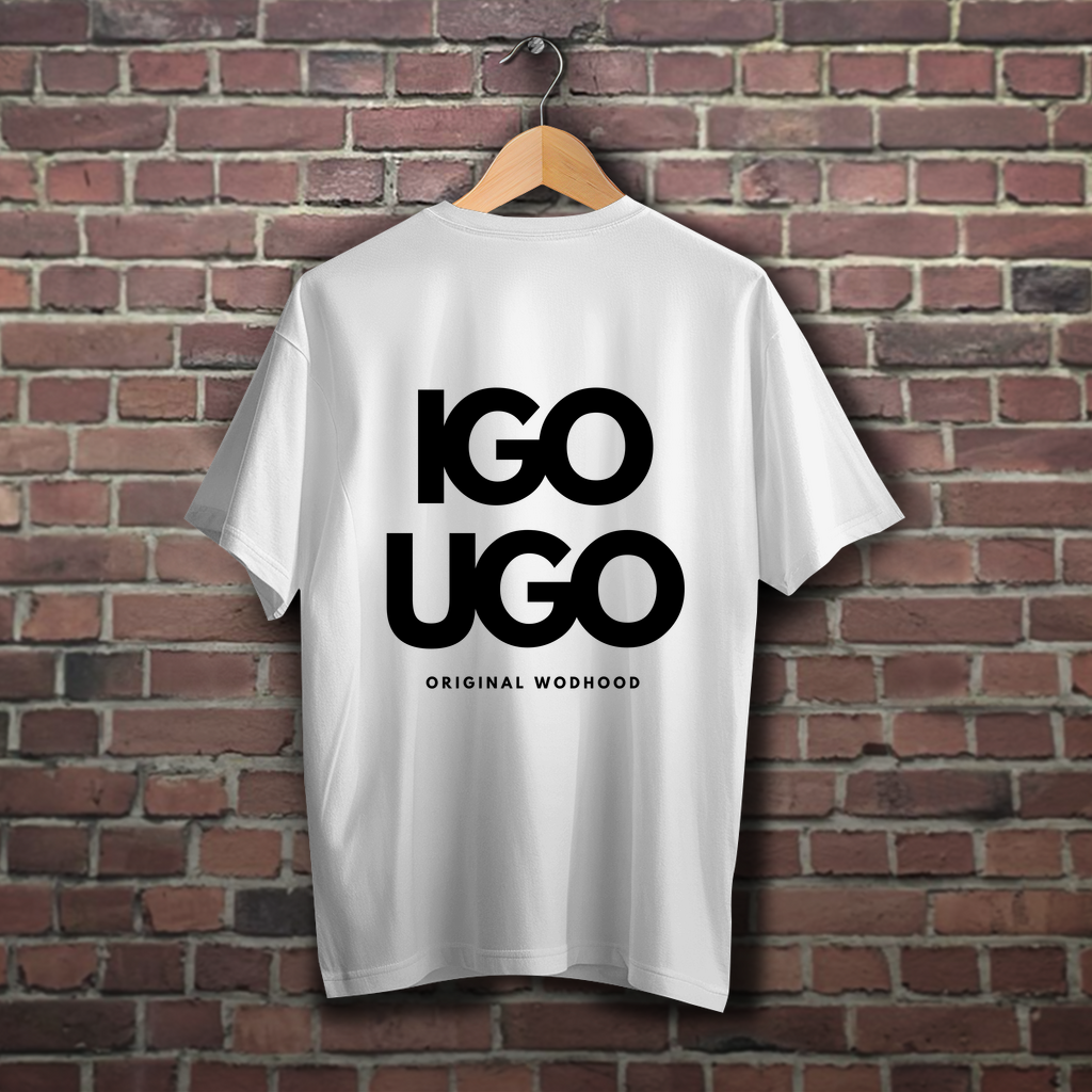 Wodhood I GO YOU GO Oversized Shirt