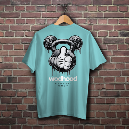 Wodhood KETTLEBEAR B/W Oversized Shirt